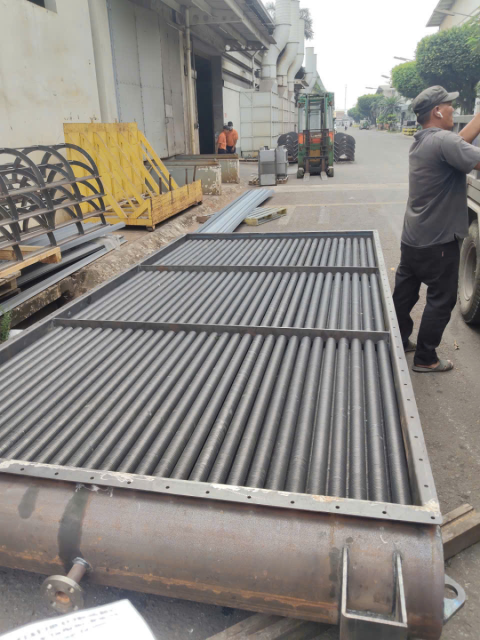 Dàn nhiệt sấy lúa 